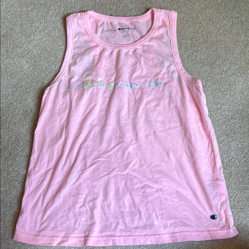 Champion Pink Athletic Tank Top